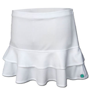 Frill Skirt - White (Long)