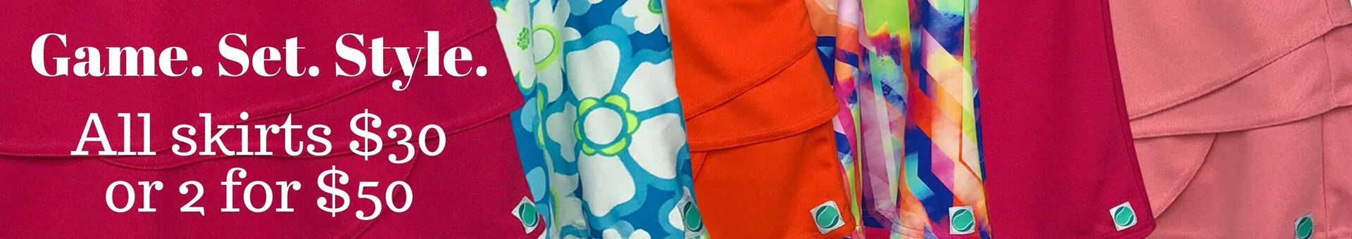 Tennis skirts on sale