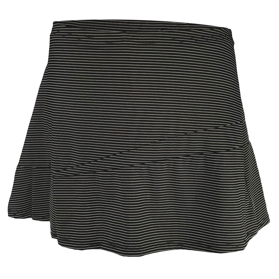 Tennis Skirt - Black Pinstripe | LGPG Tennis NZ